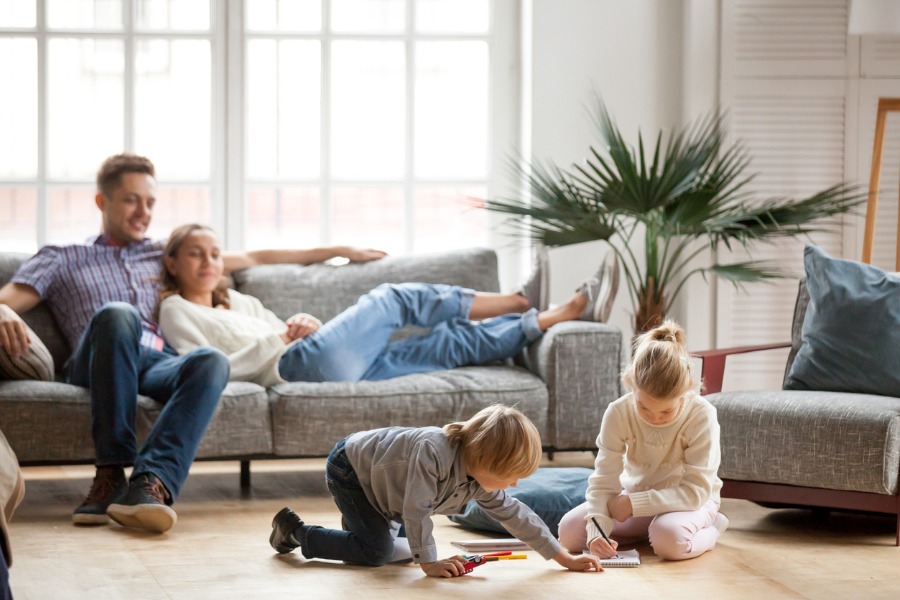 young-family-at-home