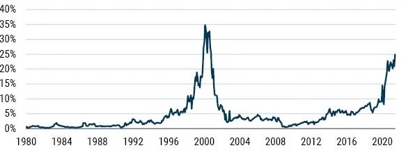 U.S. Companies Trading Over 10x Price-Sales