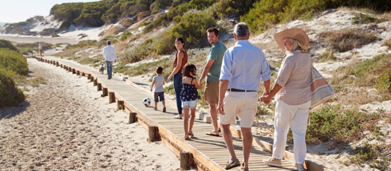 Family on the Beach