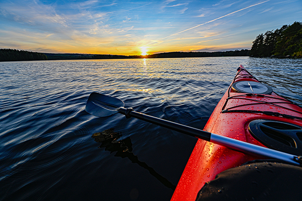micro-retirement, kayak