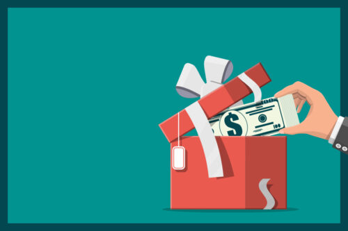 financial gifts to family