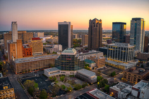 Retirement in Birmingham, Alabama, Birmingham sunset