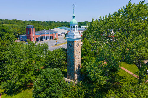Elm Park in Wellesley, Massachusetts