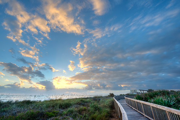Sunrise at Satellite Beach, Florida