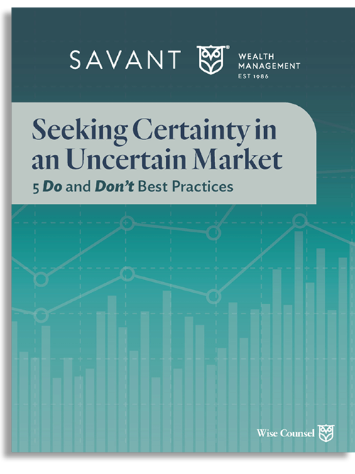Investor's Guidebook, Savant Wealth Management