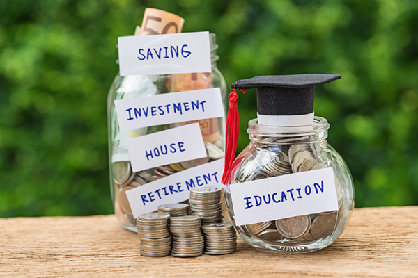 college savings and retirement goals
