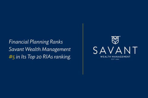 Savant Top RIAs - Financial Planning