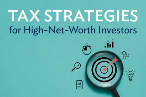 ax Strategies for High-Net-Worth Investors Video from Savant Wealth Management