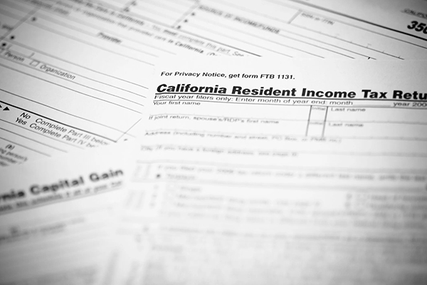 California Income Tax and Equity Compensation