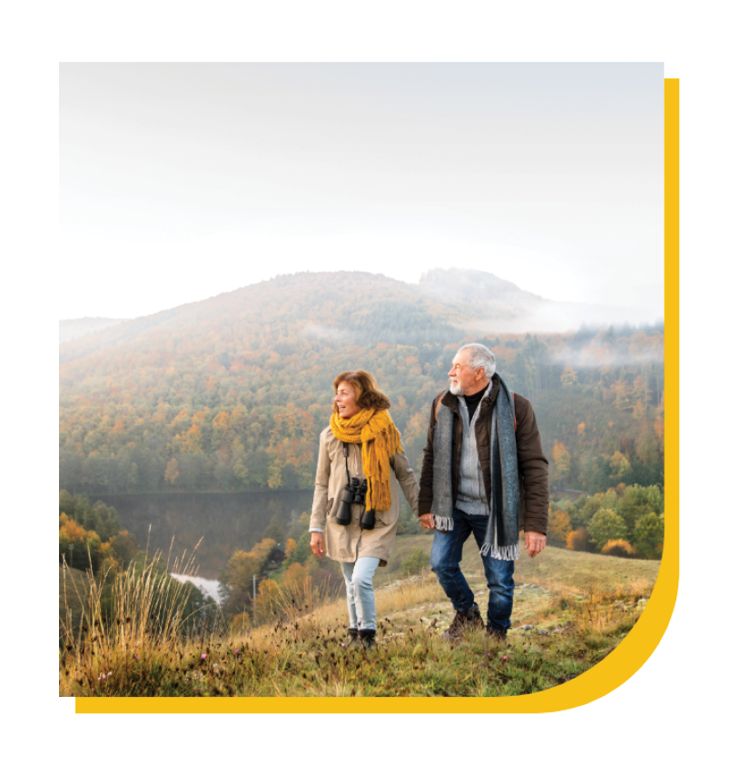 retirement couple hiking_611 x 640