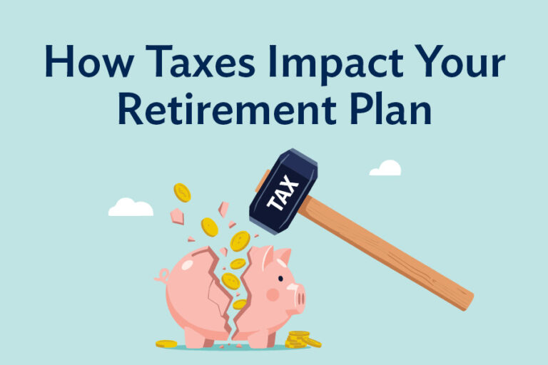 How taxes impact retirement webinar graphic