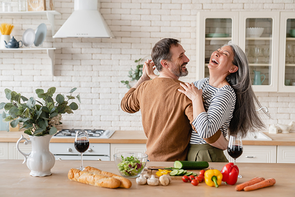 when spouses retire at different times