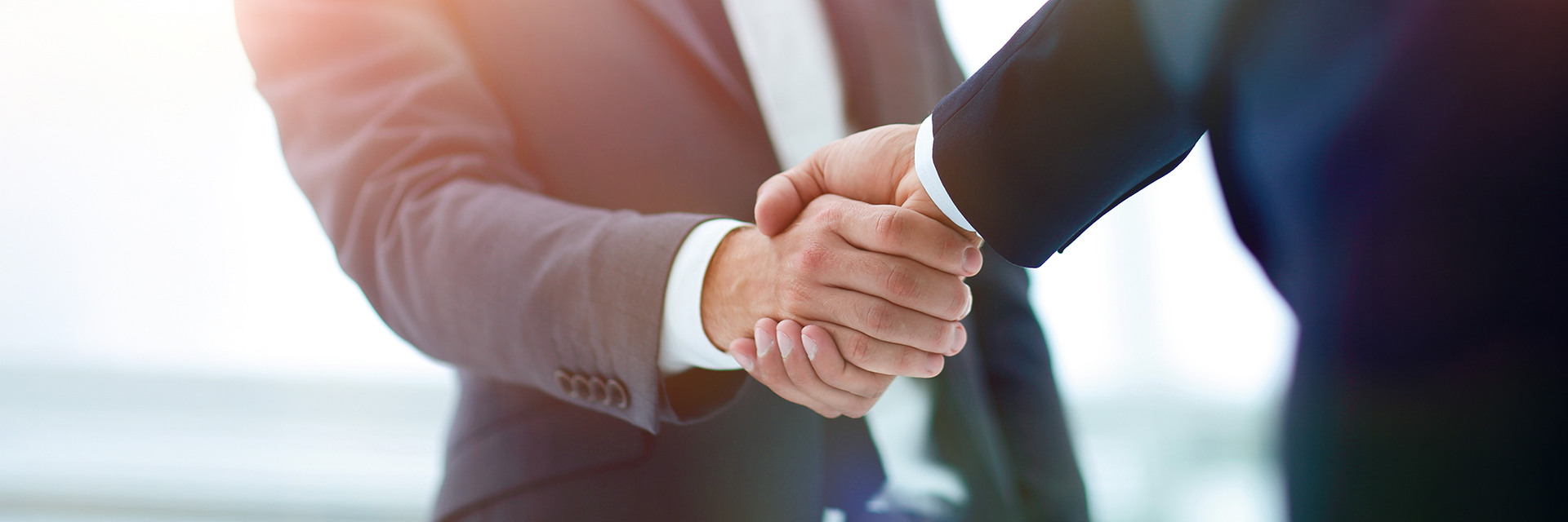 business men handshake